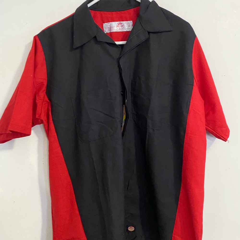 Red and Black Men's Shirt